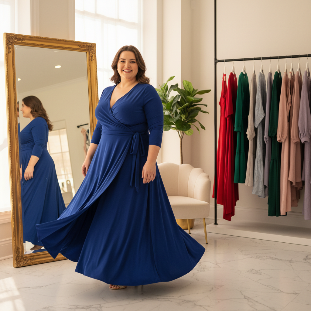 Sådan finder du den perfekte kjole til din kropsform: En guide til stilfulde kjoler til plus size